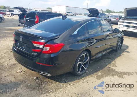 2021 Honda Accord Sport 2.0T z USA, uszkodzony, nr VIN 1HGCV2F34MA018966